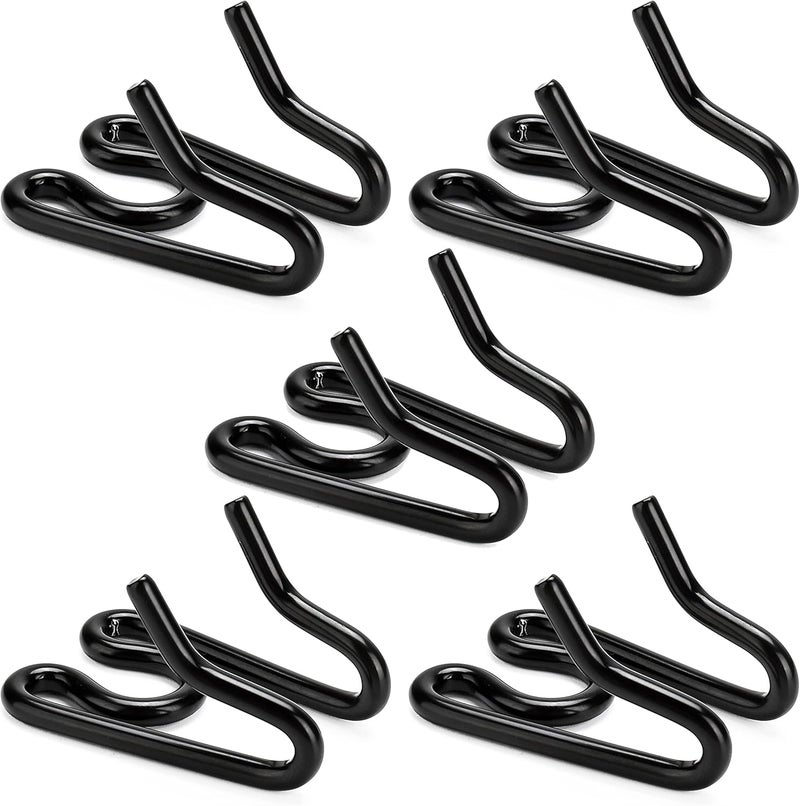 MOZETO (5 Pack) Stainless Steel Dog Collar Extra Links Designed for 3.0/3.2mmH-S Collar Links, Black - Image 1